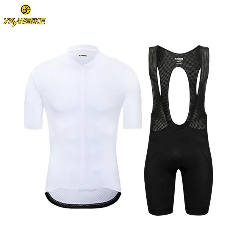 YKYWBIKE Men Cycling Jersey Set White Color Short Sleeve High Quality Seamless Technology MTB Bicycle Clothing Cycling Bib Set
YKYWBIKE Men Cycling Jersey Set White Color Short Sleeve High Quality Seamless Technology MTB Bicycle Clothing Cycling Bib Set