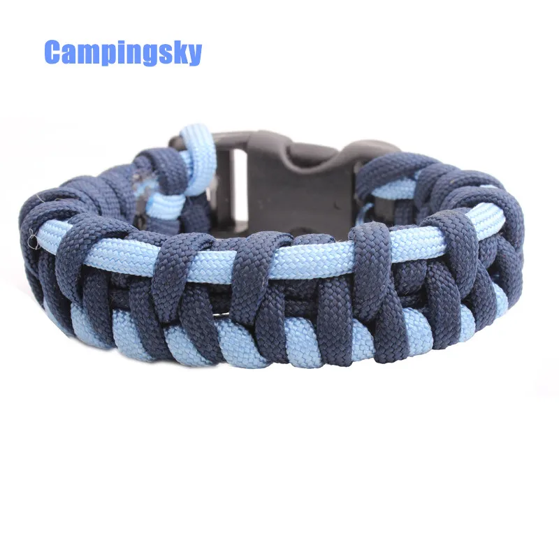 2015 new style Can Choose Colors Parachute Cord Emergency Survival Paracord Bracelet with Plastic Buckle Free Shipping
2015 new style Can Choose Colors Parachute Cord Emergency Survival Paracord Bracelet with Plastic Buckle Free Shipping