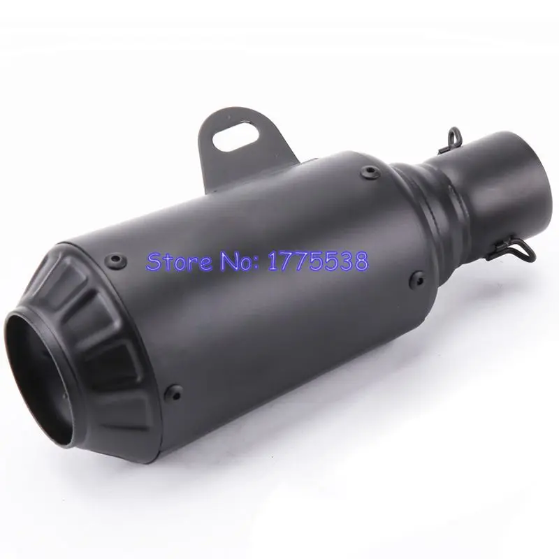 Length 265mm Inlet 51mm Modified Motorcycle Exhaust Muffler Silencer 2 inch Motorbike Muffler Exhaust Pipe Escape Spare Parts
Length 265mm Inlet 51mm Modified Motorcycle Exhaust Muffler Silencer 2 inch Motorbike Muffler Exhaust Pipe Escape Spare Parts