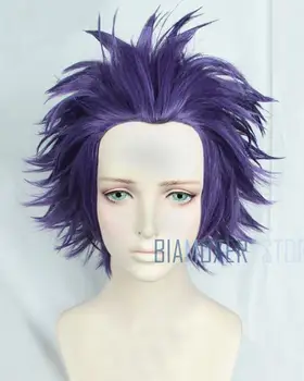 My Boku no Hero Academia Shinsou Hitoshi Shinso Short Dark Purple Styled Heat Resistant Cosplay Costume Wig
My Boku no Hero Academia Shinsou Hitoshi Shinso Short Dark Purple Styled Heat Resistant Cosplay Costume Wig