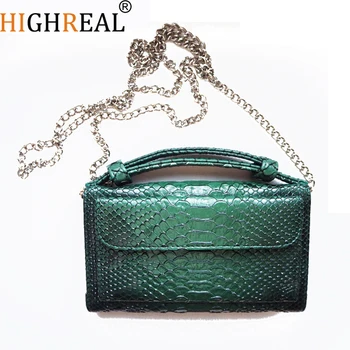 HIGHREAL Genuine Leather Bags For Women Bag Luxury Shoulder Bags For Women Designer Animal Crocodile Pattern Phone Clutch 
HIGHREAL Genuine Leather Bags For Women Bag Luxury Shoulder Bags For Women Designer Animal Crocodile Pattern Phone Clutch