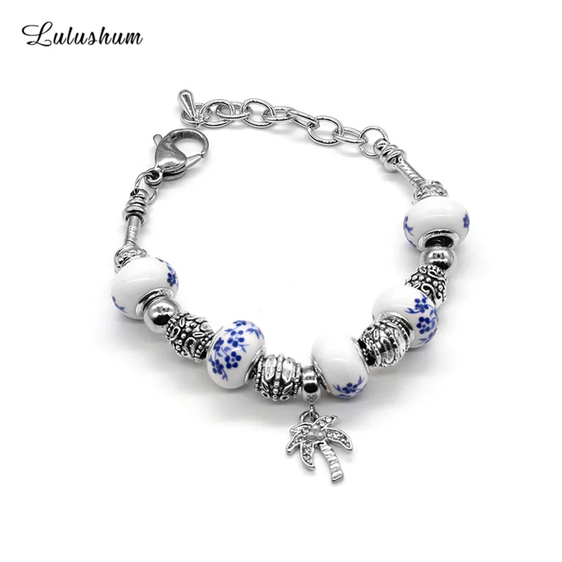 SANYU Fit Pandora Bracelet 2018 New High Quality Copper Bracelet Retro Coconut Tree Pendant Not Silver Charm Bracelet BR-1587
SANYU Fit Pandora Bracelet 2018 New High Quality Copper Bracelet Retro Coconut Tree Pendant Not Silver Charm Bracelet BR-1587