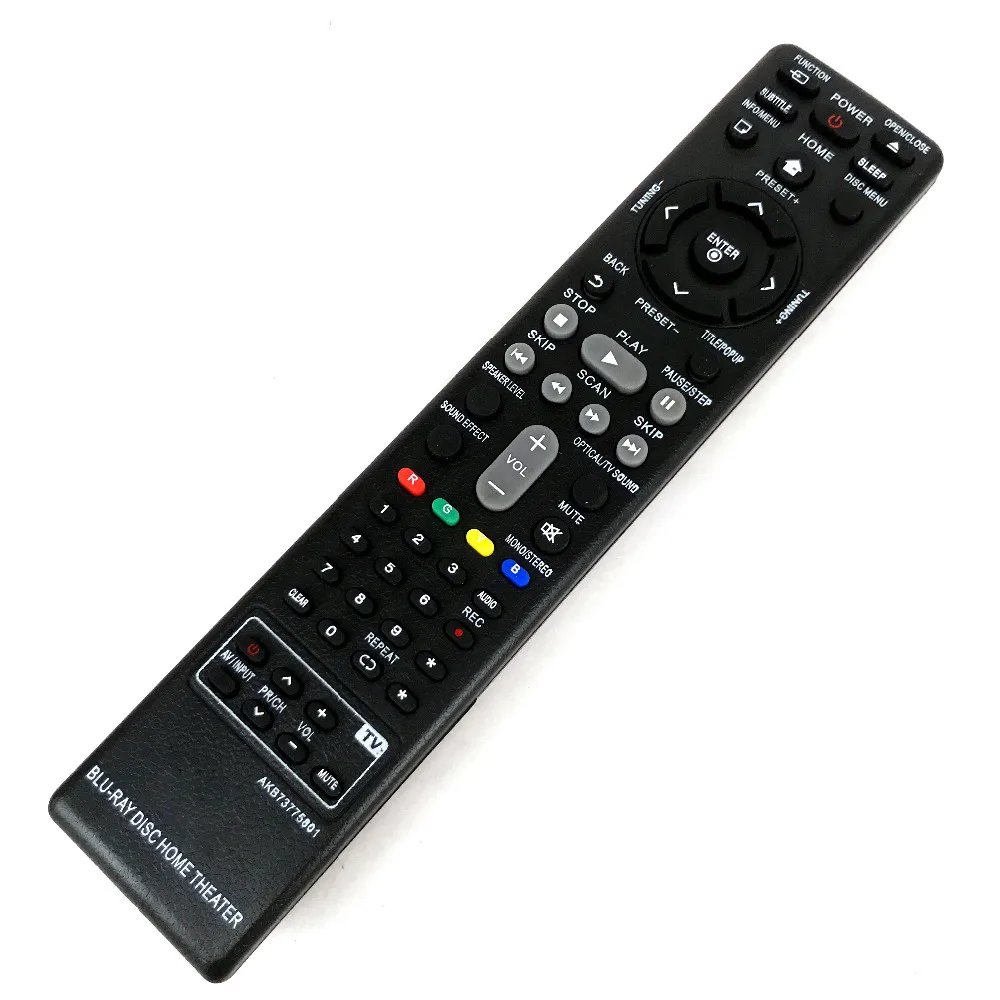 New remote control For LG Blu-ray Home Theater AKB73775801 BH5140S BH5440P LHB655 Fernbedienung
New remote control For LG Blu-ray Home Theater AKB73775801 BH5140S BH5440P LHB655 Fernbedienung