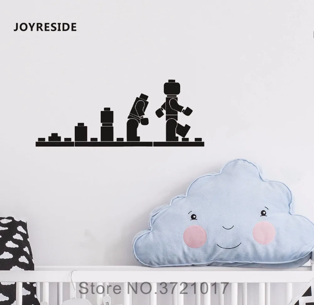 JOYRESIDE Lego Wall Evolution Decal Vinyl Sticker Decor Decorations for Home Kids Boys Girls Room Bedroom Playroom Mural A441
JOYRESIDE Lego Wall Evolution Decal Vinyl Sticker Decor Decorations for Home Kids Boys Girls Room Bedroom Playroom Mural A441
