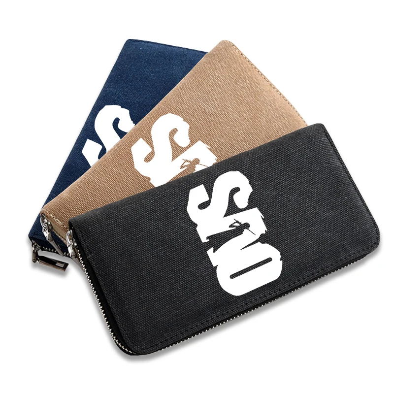 Anime Sword Art Online COSPLAY Anime Canvas Men and Women Large Capacity Multi-card Student Zipper Fashion Wallet
Anime Sword Art Online COSPLAY Anime Canvas Men and Women Large Capacity Multi-card Student Zipper Fashion Wallet