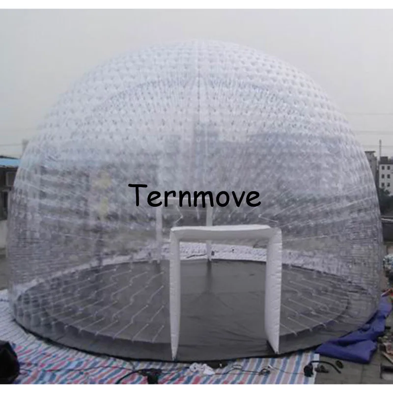 Inflatable backyard tent