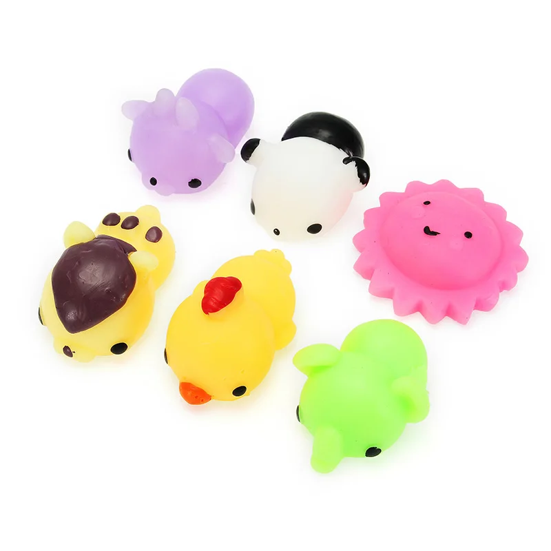 New 16 Pcs Mini Cute Mochi Animals 10