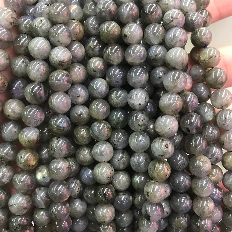 Natural Stone Beads Grey Genuine Labradorite Charm Gemstone Bead 6 8 10MM Strand 15'' For Jewelry Making DIY Bracelet Necklace
Natural Stone Beads Grey Genuine Labradorite Charm Gemstone Bead 6 8 10MM Strand 15'' For Jewelry Making DIY Bracelet Necklace