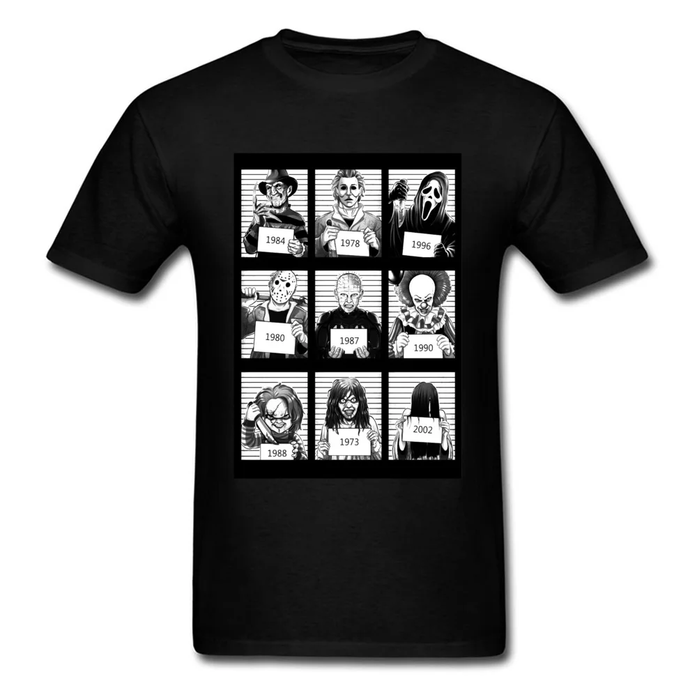 Gothic Men's T Shirt Friday the 13th Horror Prison Tops TShirt High Quality Jason Voorhees T-Shirts Scream Halloween Streetwear
Gothic Men's T Shirt Friday the 13th Horror Prison Tops TShirt High Quality Jason Voorhees T-Shirts Scream Halloween Streetwear