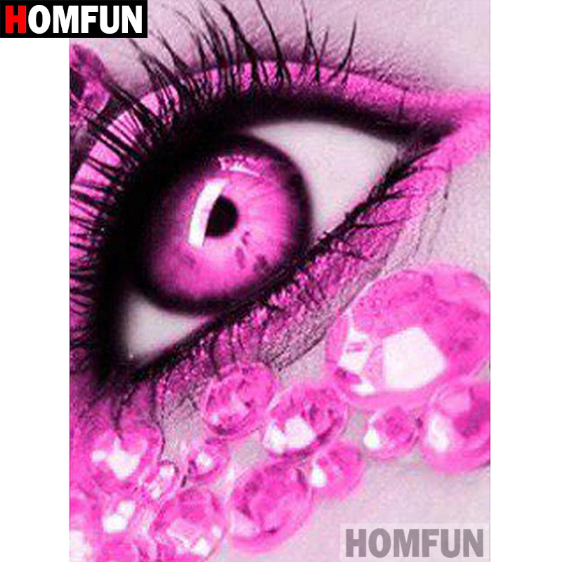 HOMFUN Full Square/Round Drill 5D DIY Diamond Painting "Eye Diamond" Embroidery Cross Stitch 5D Home Decor Gift A07527
HOMFUN Full Square/Round Drill 5D DIY Diamond Painting "Eye Diamond" Embroidery Cross Stitch 5D Home Decor Gift A07527