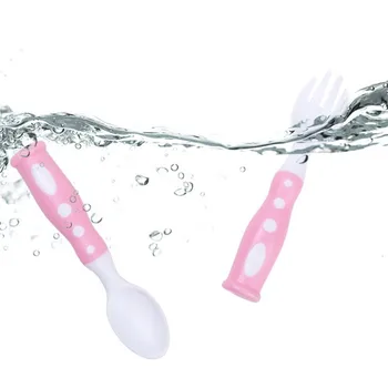 2pcs/set Hot Sale Child Toddler Learning Spoons Cutlery Fork Spoon Two-tone High Quality Infant Baby Feeding Utensils
2pcs/set Hot Sale Child Toddler Learning Spoons Cutlery Fork Spoon Two-tone High Quality Infant Baby Feeding Utensils