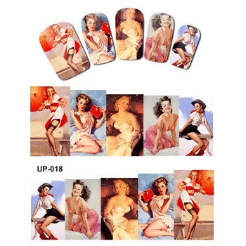 NAIL ART BEAUTY TATTOO WATER TRANSFER DECAL SLIDER WATER COLOR FASHION SHOW POP SEXY LADY PORTRAIT OIL PAINTING UP013-018
NAIL ART BEAUTY TATTOO WATER TRANSFER DECAL SLIDER WATER COLOR FASHION SHOW POP SEXY LADY PORTRAIT OIL PAINTING UP013-018
