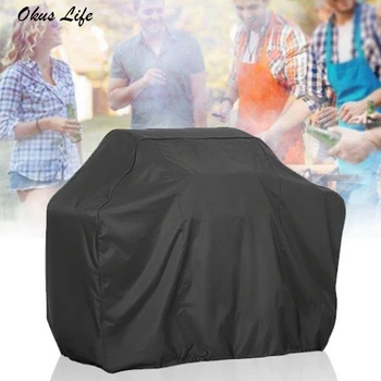 Size XS-XXL Black Waterproof BBQ Cover BBQ Accessories Grill Cover Anti Dust Rain Gas Charcoal Electric Barbeque Grill
Size XS-XXL Black Waterproof BBQ Cover BBQ Accessories Grill Cover Anti Dust Rain Gas Charcoal Electric Barbeque Grill