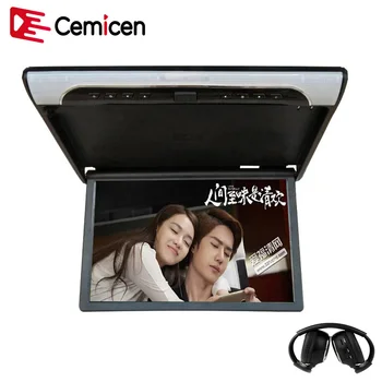 Cemicen 19 Inch 1080P HD Video Car Roof Flip Down Mount Monitor MP5 Player Support USB SD HDMI Sperker IR FM Transmitter
Cemicen 19 Inch 1080P HD Video Car Roof Flip Down Mount Monitor MP5 Player Support USB SD HDMI Sperker IR FM Transmitter