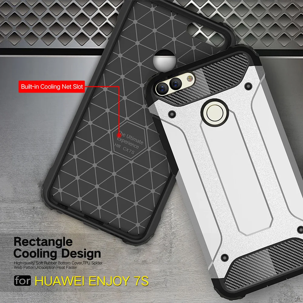 Shockproof Armor Phone Case for Huawei P20 P10 P9 P8 Lite Plus Mate 9 8 10 Honor 8 V8 V9 Pro 10 Lite Back Cover Coque Enjoy 7S
Shockproof Armor Phone Case for Huawei P20 P10 P9 P8 Lite Plus Mate 9 8 10 Honor 8 V8 V9 Pro 10 Lite Back Cover Coque Enjoy 7S