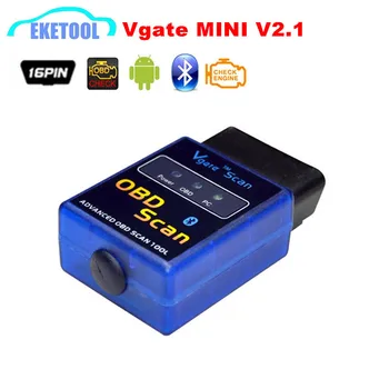 Car Auto Diagnostic Scanner ELM327 MINI V2.1 Vgate OBD OBD2 Scan ELM 327 Bluetooth Works On Android/Symbian/Windows
Car Auto Diagnostic Scanner ELM327 MINI V2.1 Vgate OBD OBD2 Scan ELM 327 Bluetooth Works On Android/Symbian/Windows
