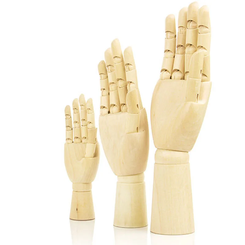 Wooden Joint Hand, Left and Right Hand Wood Man Model, Small Puppet Sketch, Wood Hand Decoration Artistic Supplies
Wooden Joint Hand, Left and Right Hand Wood Man Model, Small Puppet Sketch, Wood Hand Decoration Artistic Supplies