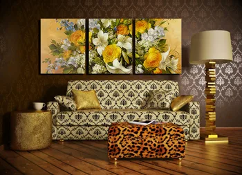 3 Pieces Free Shipping Modern Wall Oil Painting giclee print Bedroom Decor Flower Wall Art Picture Paint on Canvas Prints
3 Pieces Free Shipping Modern Wall Oil Painting giclee print Bedroom Decor Flower Wall Art Picture Paint on Canvas Prints