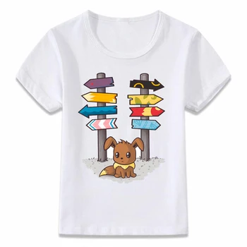 Kids Clothes T Shirt Eevee Pokemon Evolution Which Way To Go T-shirt for Boys and Girls Toddler Shirts Tee oal289
Kids Clothes T Shirt Eevee Pokemon Evolution Which Way To Go T-shirt for Boys and Girls Toddler Shirts Tee oal289