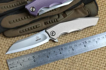 LiBinGEDC original libing Elf outdoor Flipper Folding knife Titanium handle M390 blade Tactical camping survival Knives EDC tool
LiBinGEDC original libing Elf outdoor Flipper Folding knife Titanium handle M390 blade Tactical camping survival Knives EDC tool