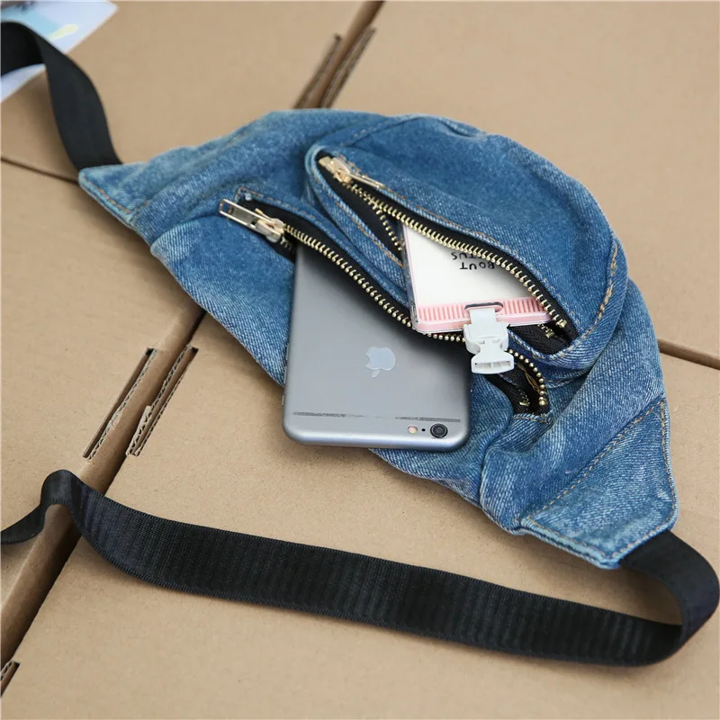 Women Denim Waist Bag Pack Money Phone Belt Bags Female Bag for Belt Canvas Hip Function Beach Bag Chest Pouch Waist Packs
Women Denim Waist Bag Pack Money Phone Belt Bags Female Bag for Belt Canvas Hip Function Beach Bag Chest Pouch Waist Packs