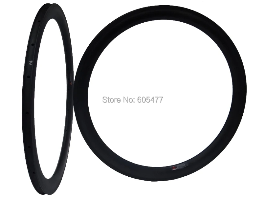 Brand New - Full Carbon Matt Road Bike Clincher Rim 700C Bicycle Wheel Rims 50mm - 25mm Width Rim
Brand New - Full Carbon Matt Road Bike Clincher Rim 700C Bicycle Wheel Rims 50mm - 25mm Width Rim