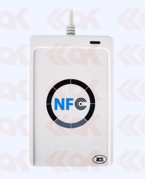 Фото RFID smart card reader ACR122 13.56 мГц писатель поддержки узнать многофункциональный читатель