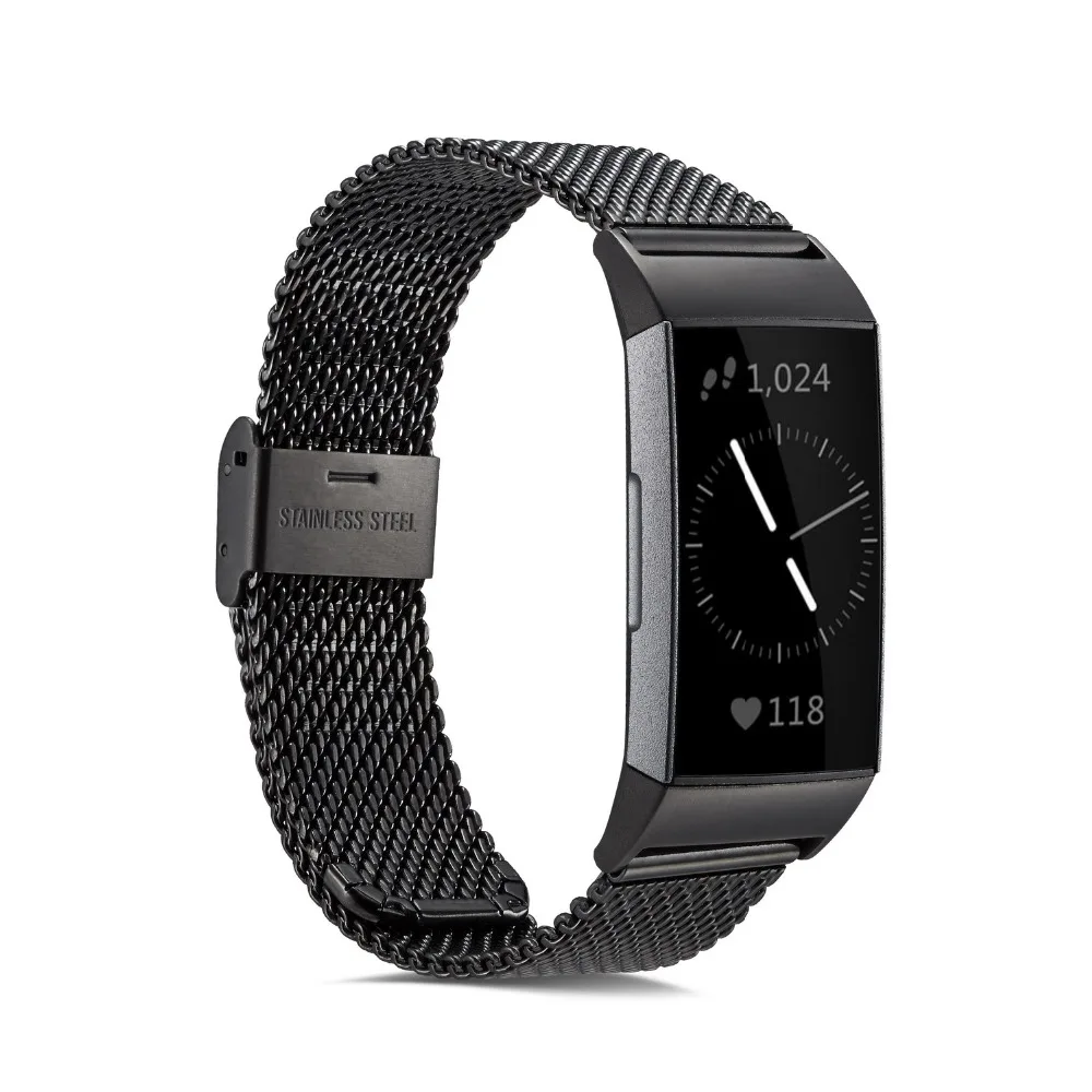 Ktab For Fitbit Charge 3 Bands Accessories Replacement Bands MILANESE BUCKLE Strap for Fitbit Charge 3 SE for Women men
Ktab For Fitbit Charge 3 Bands Accessories Replacement Bands MILANESE BUCKLE Strap for Fitbit Charge 3 SE for Women men