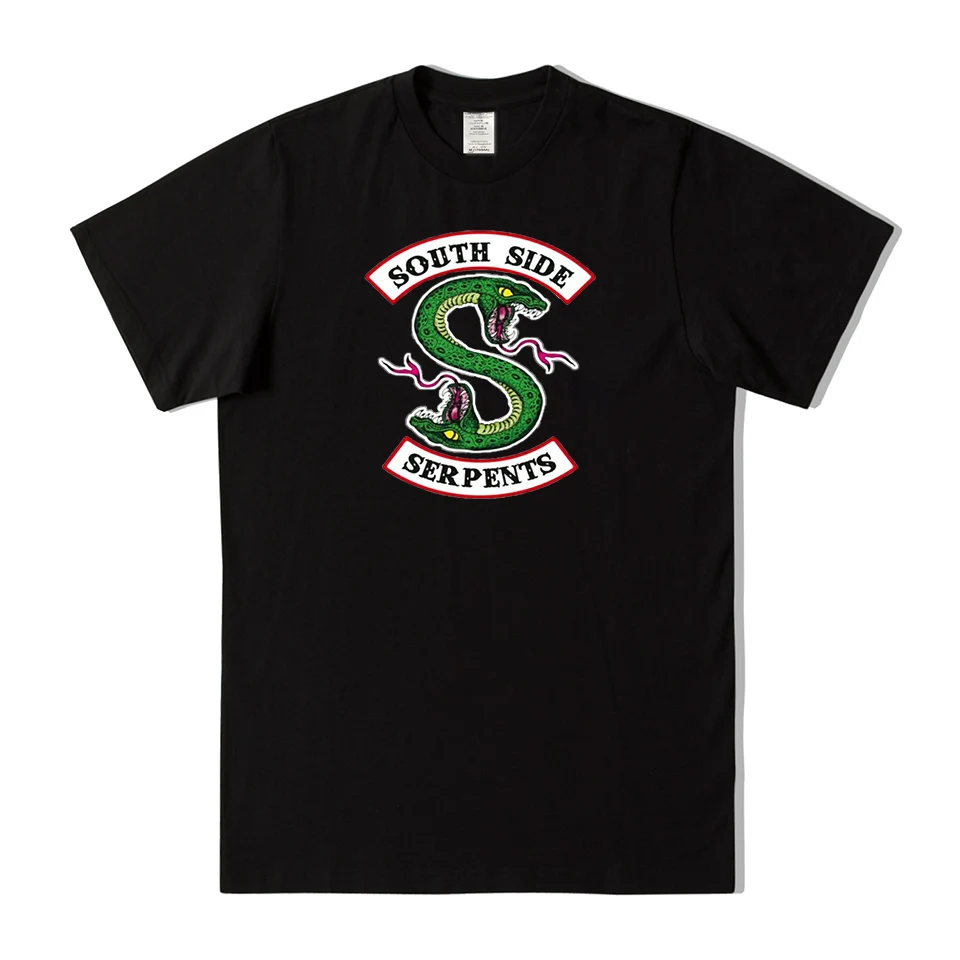 Riverdale T Shirt Women Summer Harajuku Tops South Side Serpents Female T-shirt Riverdale Snake Printed Funny Vintage Tees Shirt
Riverdale T Shirt Women Summer Harajuku Tops South Side Serpents Female T-shirt Riverdale Snake Printed Funny Vintage Tees Shirt