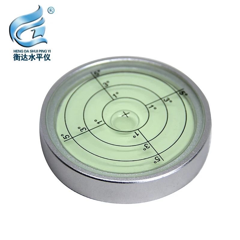 Aluminum Alloy Material 74*15mm with Night Light Circular Bubble Level Instrument
Aluminum Alloy Material 74*15mm with Night Light Circular Bubble Level Instrument