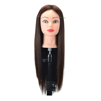 23 Inch Synthetic Hairdressing Mannequin Training Head Barber Styling Manikin Doll Head with Free Table Clamp Holder
23 Inch Synthetic Hairdressing Mannequin Training Head Barber Styling Manikin Doll Head with Free Table Clamp Holder