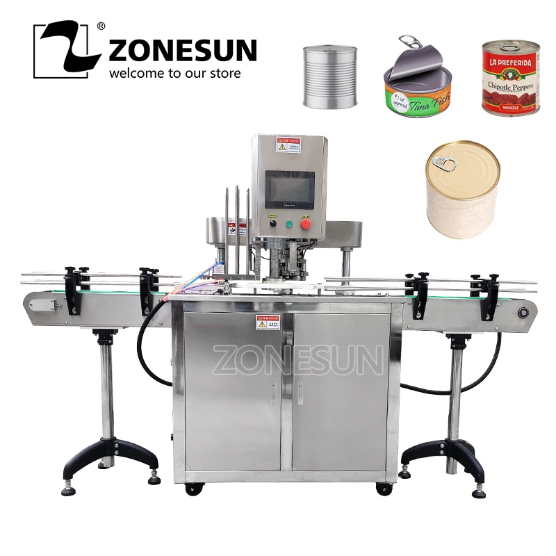 ZONESUN Automatic Round Bottle Fruit Glasses Aluminum Tin Cans Screw Plugging Capping Machine Tinplate Cover Sealing Machine
ZONESUN Automatic Round Bottle Fruit Glasses Aluminum Tin Cans Screw Plugging Capping Machine Tinplate Cover Sealing Machine