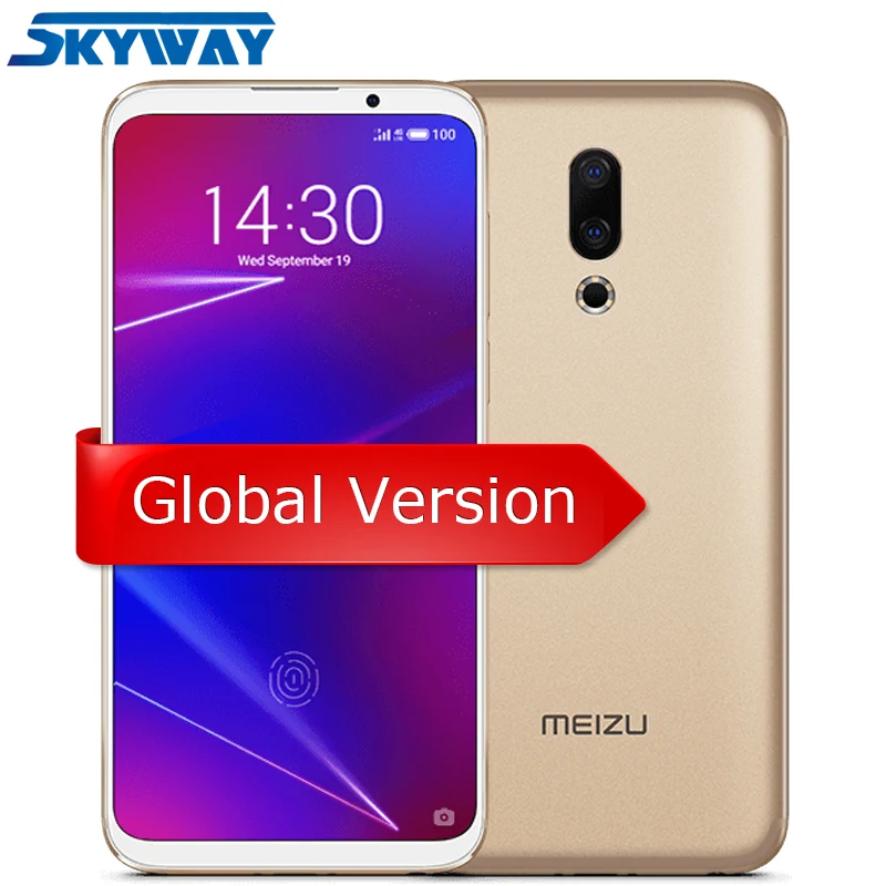 Meizu 16 Global Version 6GB RAM 64GB ROM Smartphone Snapdragon 710 Octa Core 6.0" 2160x1080P Screen Fingerprint ID
Meizu 16 Global Version 6GB RAM 64GB ROM Smartphone Snapdragon 710 Octa Core 6.0" 2160x1080P Screen Fingerprint ID
