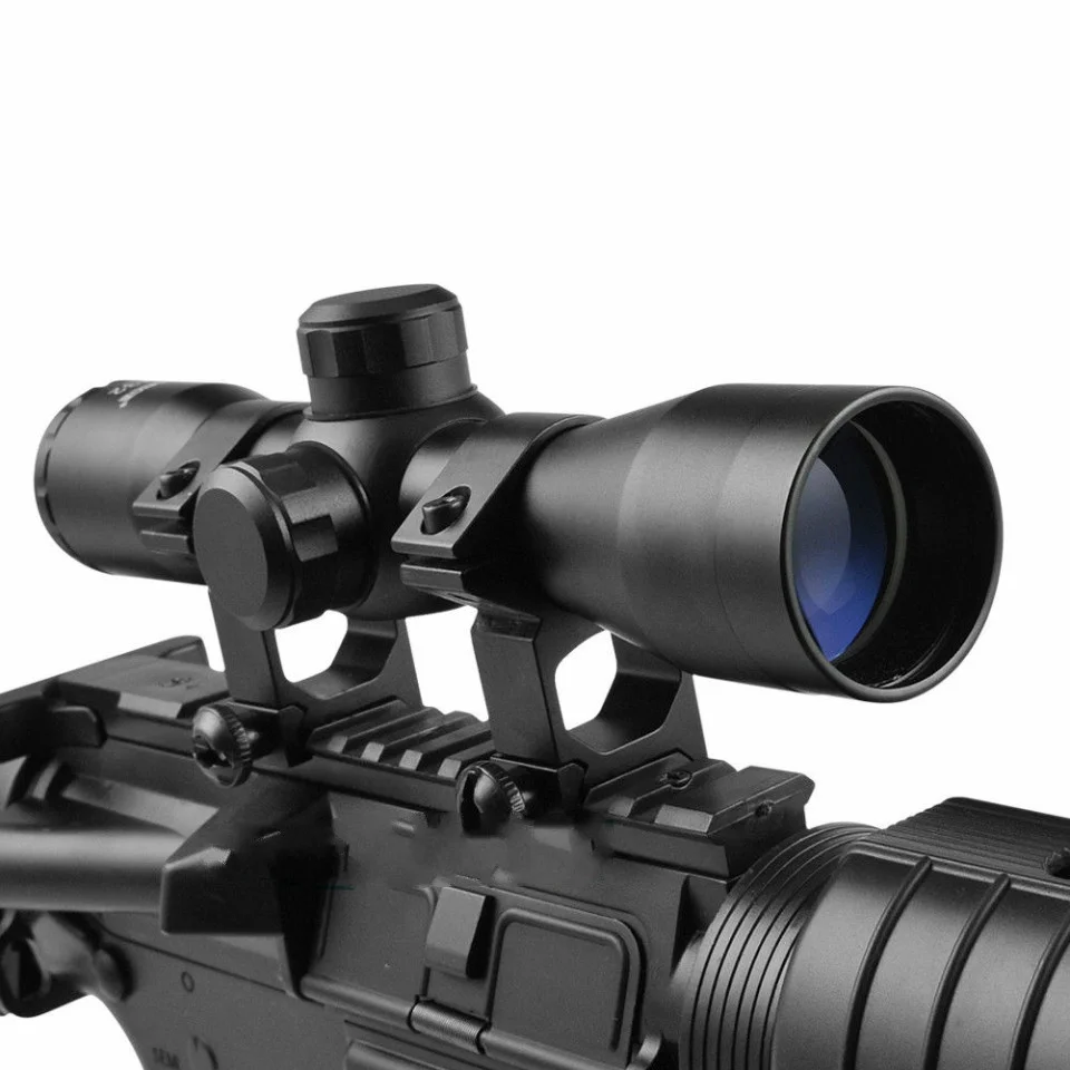 Sniper compact Tactical 4X32 Compact Scope Reticle Hunting Riflescopes Cross-Hair Reticle Fits 20 mm Rail Mount with mounts
Sniper compact Tactical 4X32 Compact Scope Reticle Hunting Riflescopes Cross-Hair Reticle Fits 20 mm Rail Mount with mounts