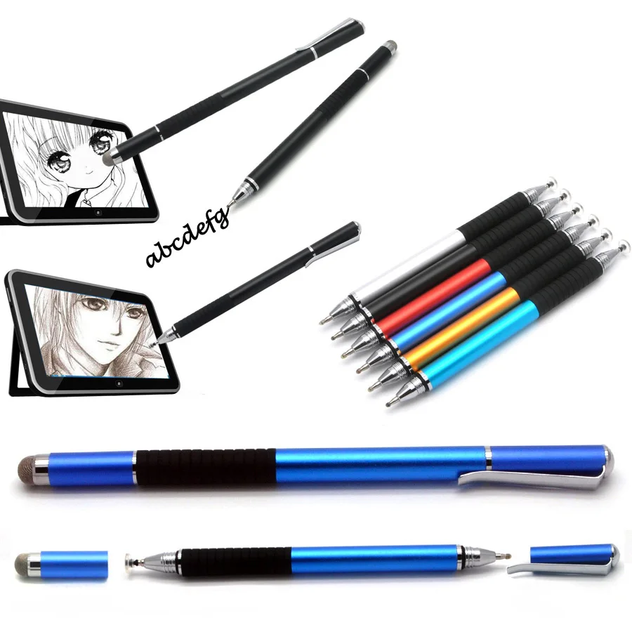 500pcs/lot 3 in 1 Metal Fine Point Round Thin Tip Capacitive Touch Screen Fiber Stylus for iPhone Tablet Ipad with Gel ink Pen
500pcs/lot 3 in 1 Metal Fine Point Round Thin Tip Capacitive Touch Screen Fiber Stylus for iPhone Tablet Ipad with Gel ink Pen