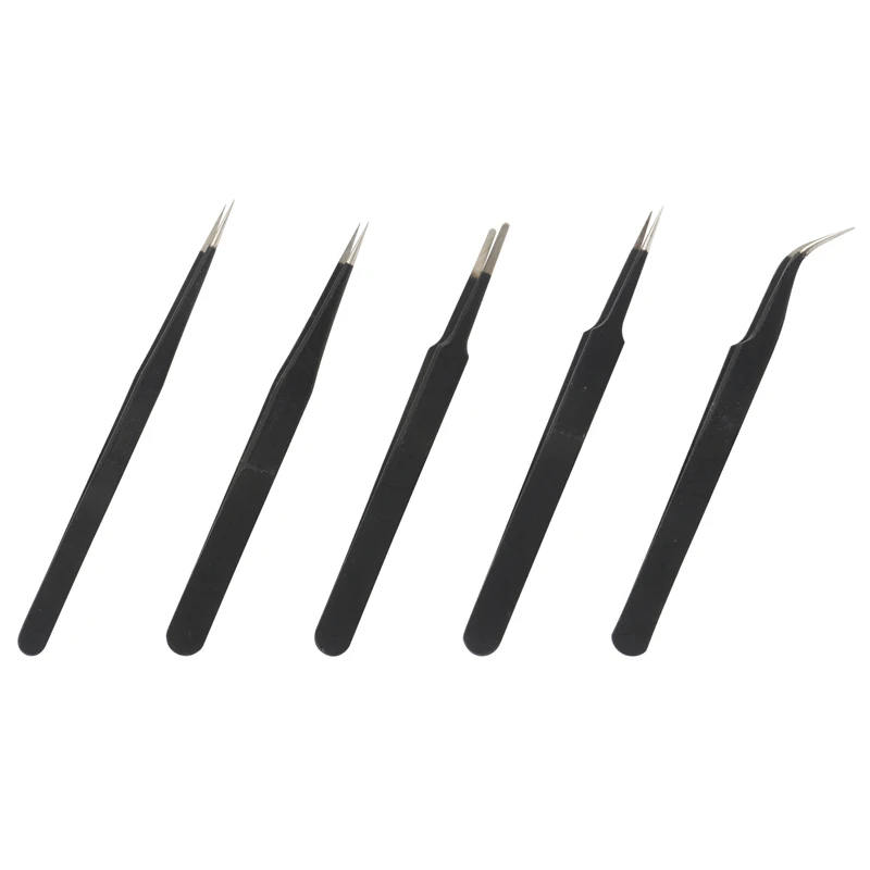 Precision Anti-static Tweezers Pincet Pinzette Straight Curved ESD Tweezers Electronic Repair Hand Tools
Precision Anti-static Tweezers Pincet Pinzette Straight Curved ESD Tweezers Electronic Repair Hand Tools