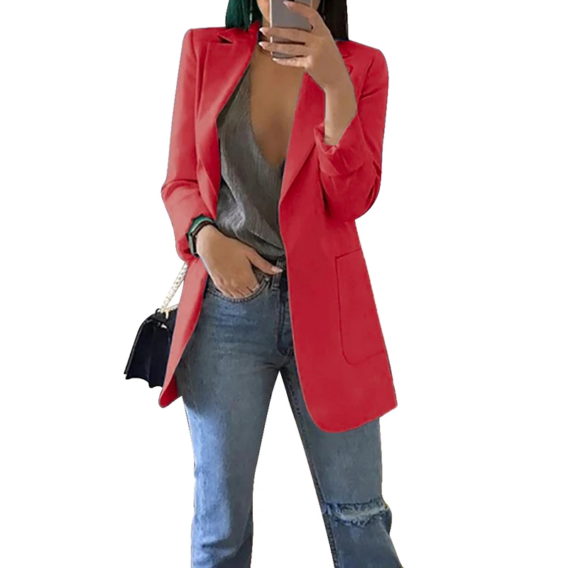 NIBESSER 2019 Spring Fashion Blazer Jacket Women Suit European Work OL Blazer Long Sleeve Mujer Blazer Outerwear New
NIBESSER 2019 Spring Fashion Blazer Jacket Women Suit European Work OL Blazer Long Sleeve Mujer Blazer Outerwear New