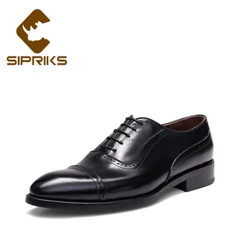 Sipriks Mens Goodyear Welted Dress Shoes Classic Male Social Work Shoe Elegant Grooms Black Wedding Brogue Carved Leather Oxford
Sipriks Mens Goodyear Welted Dress Shoes Classic Male Social Work Shoe Elegant Grooms Black Wedding Brogue Carved Leather Oxford