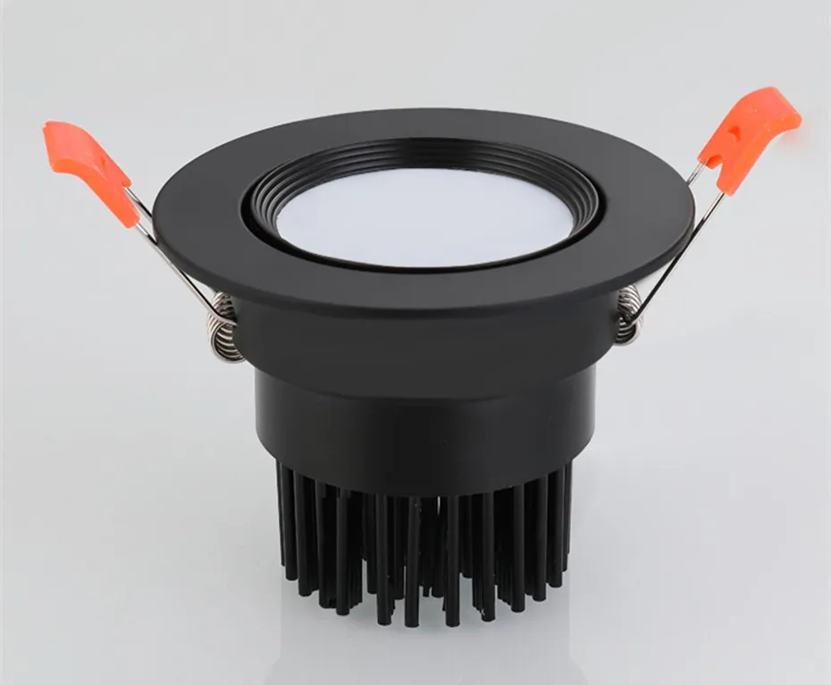 Adjustable LED Downlight Dimmable Ceiling lamp 5W 9W 12W Warm White/Natural White/Cold White Recessed LED Lamp Spot Light