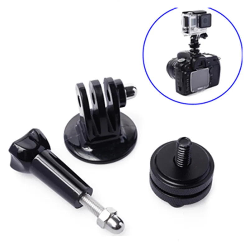 1/4" Hot Shoe Base Tripod Tripe Mount Adapter Screw for GoPro Hero 3 3+ 4 Action Camera Sj4000 For Xiaomi Yi Accessories
1/4" Hot Shoe Base Tripod Tripe Mount Adapter Screw for GoPro Hero 3 3+ 4 Action Camera Sj4000 For Xiaomi Yi Accessories