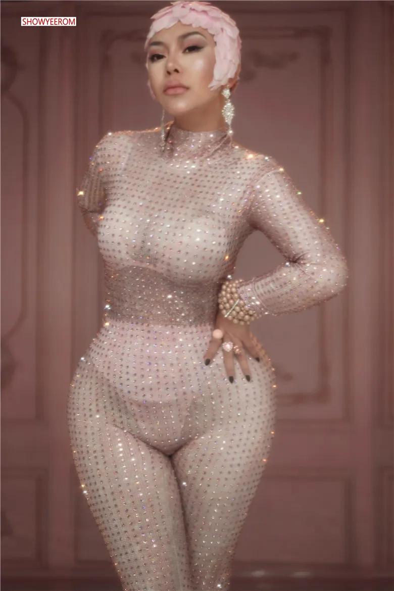 Pink Rhinestones Nude Jumpsuit Sexy Performance Bodysuit Bra Short Pattern Rompers Stage Wear Birthday Celebrate Stretch Outfit
Pink Rhinestones Nude Jumpsuit Sexy Performance Bodysuit Bra Short Pattern Rompers Stage Wear Birthday Celebrate Stretch Outfit