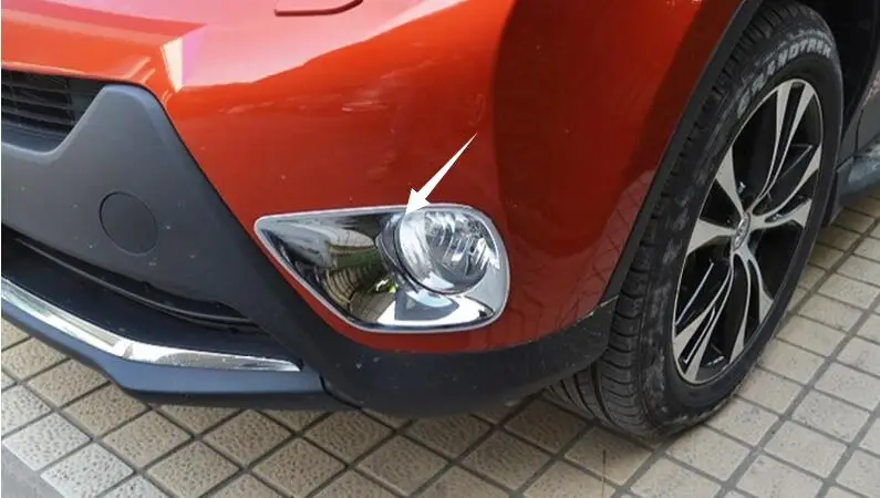 Fit For 2013 2014 2015 Toyota RAV4 Chrome Front Bumper Fog Light Lamp Foglight Cover Trim Garnish Molding Bezel Insert Ring 2pcs
Fit For 2013 2014 2015 Toyota RAV4 Chrome Front Bumper Fog Light Lamp Foglight Cover Trim Garnish Molding Bezel Insert Ring 2pcs