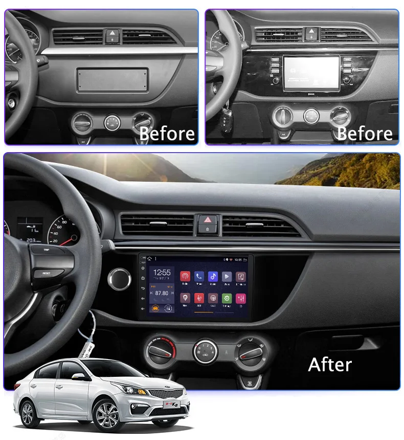 Flash Deal 2G RAM 32G ROM 10.1inch Android 8.1 Car GPS navigation for KIA Rio3 K2 2017 Audio Radio Video Bluetooth 3 Flash Deal 2G RAM 32G ROM 10.1inch Android 8.1 Car GPS navigation for KIA Rio3 K2 2017 Audio Radio Video Bluetooth 3