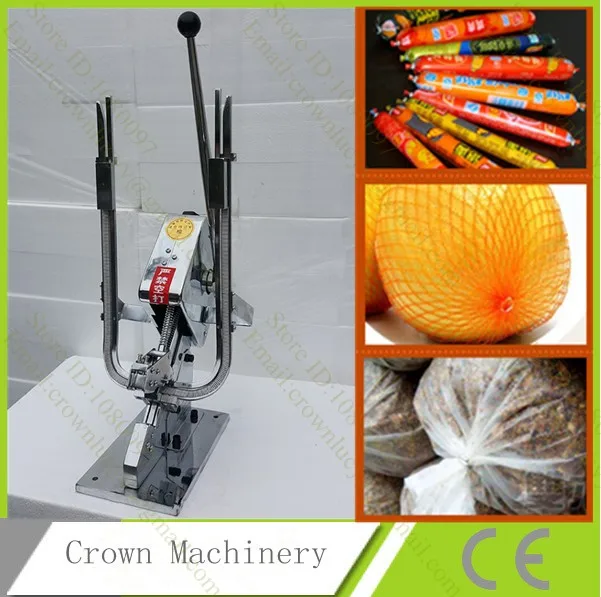 U-shape Double Sausage clipping machine/sausage clipper machine/plastic bag, fruit bag,sausage clipper
U-shape Double Sausage clipping machine/sausage clipper machine/plastic bag, fruit bag,sausage clipper