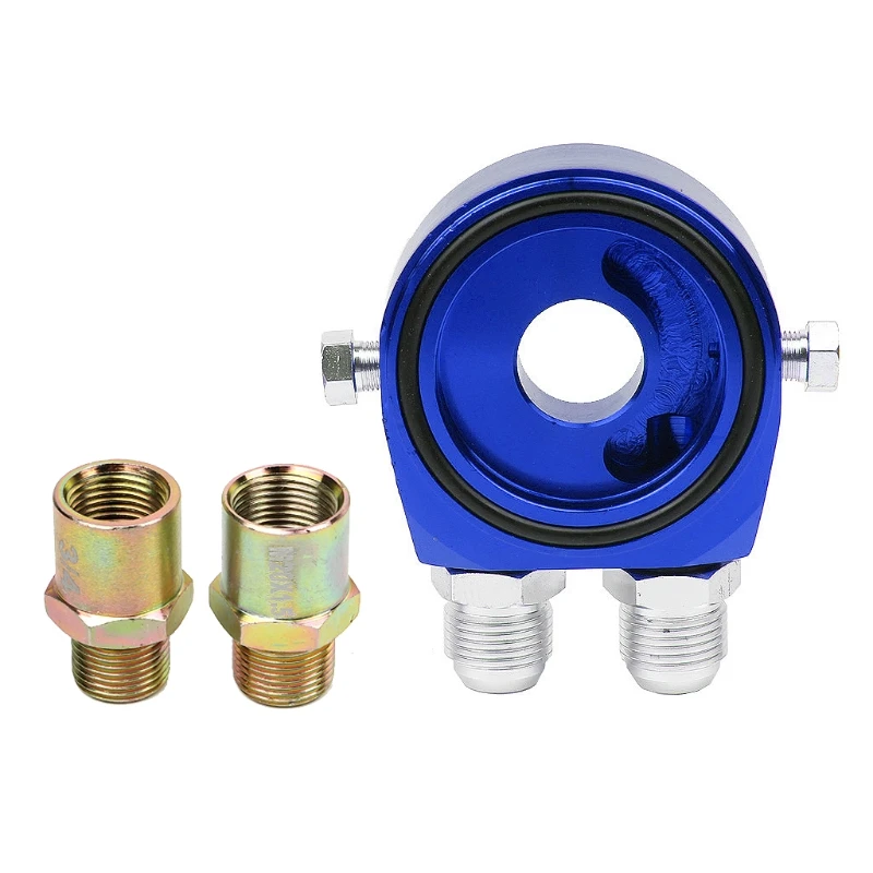 Car Universal Oil Filter Sandwich Adapter For Cooler Plate Kit AN10 Aluminum Oil Filters Part Provide direct installation Blue
Car Universal Oil Filter Sandwich Adapter For Cooler Plate Kit AN10 Aluminum Oil Filters Part Provide direct installation Blue