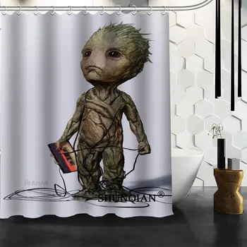 Nice Baby Groot Shower Curtain Funny Curtain For Bathroom Waterproof Polyester Fabric Eco-Friendly 2020 Bath Curtain Gift
Nice Baby Groot Shower Curtain Funny Curtain For Bathroom Waterproof Polyester Fabric Eco-Friendly 2020 Bath Curtain Gift