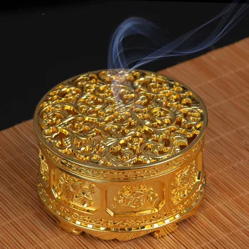 Hollow Circular Grooves Sandalwood Incense Censer Aromatherapy Home Decoration Temple Tea Stove Incense Holder
Hollow Circular Grooves Sandalwood Incense Censer Aromatherapy Home Decoration Temple Tea Stove Incense Holder