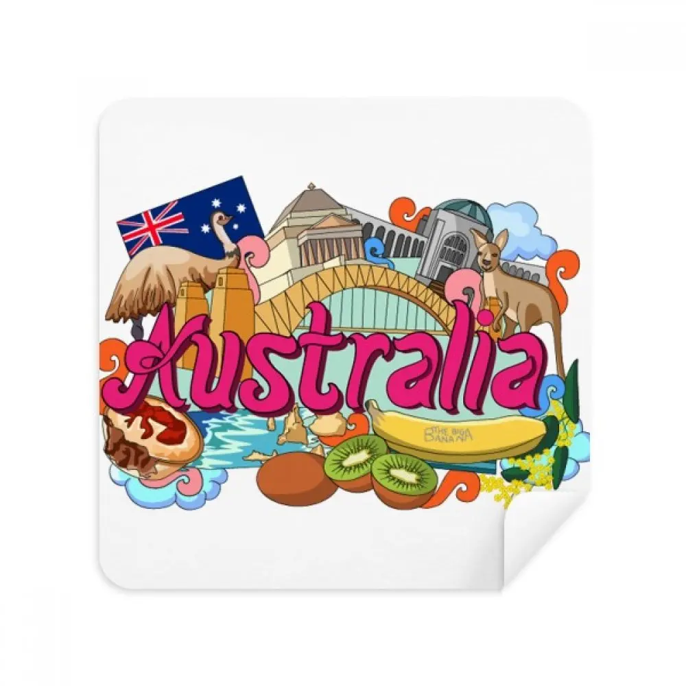 Kangaroo Harbour Bridge Australia Graffiti Glasses Cleaning Cloth Phone Screen Cleaner Suede Fabric 2pcs
Kangaroo Harbour Bridge Australia Graffiti Glasses Cleaning Cloth Phone Screen Cleaner Suede Fabric 2pcs