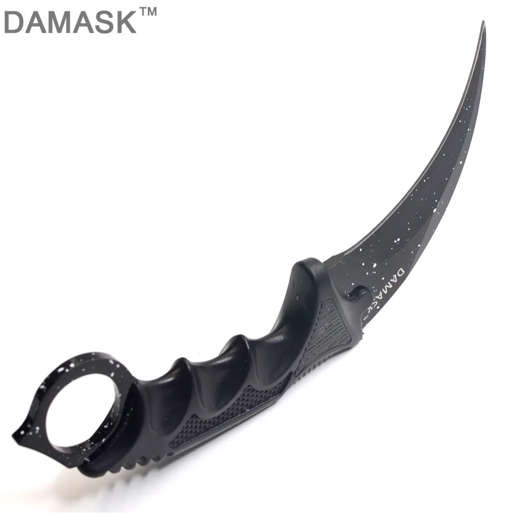 CS COLD csgo Karambit Knife Fixed Blade Counter Strike Knife Sharp Stainless Steel Camping Hunting Survival Knives with Cover
CS COLD csgo Karambit Knife Fixed Blade Counter Strike Knife Sharp Stainless Steel Camping Hunting Survival Knives with Cover