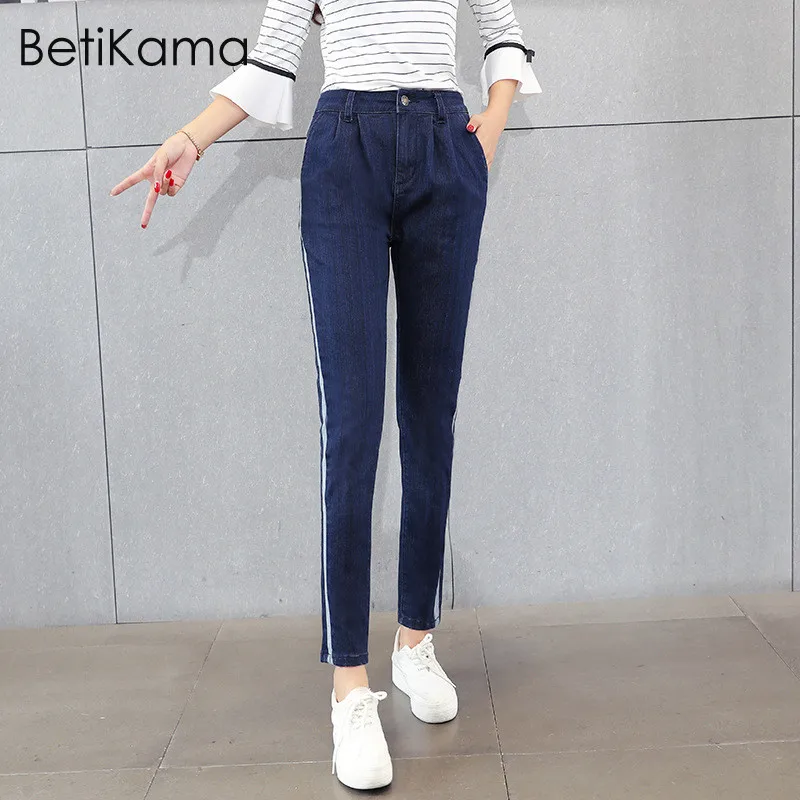 BetiKama Plus Size XL-5XL High Waist Jeans Woman Casual Loose Straight Denim Pants Pantalon Elastic Jeans Femme Mom Jeans 4XL
BetiKama Plus Size XL-5XL High Waist Jeans Woman Casual Loose Straight Denim Pants Pantalon Elastic Jeans Femme Mom Jeans 4XL